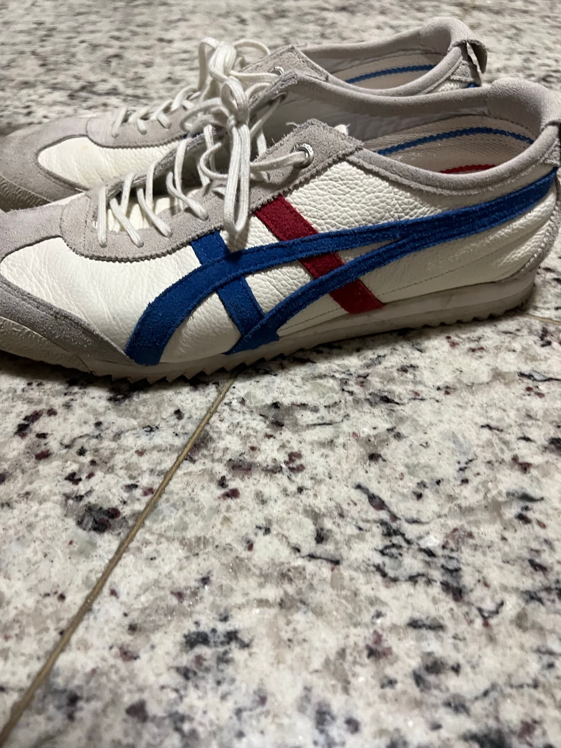 오니츠카 타이거 멕시코 화이트 블루 상품이미지4