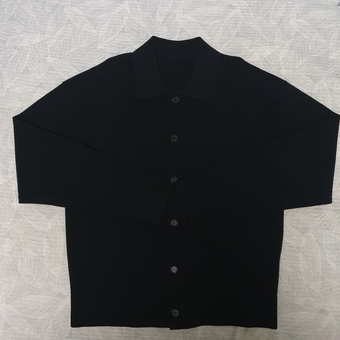 (M) EQL 버튼업 카라 가디건 상품이미지3