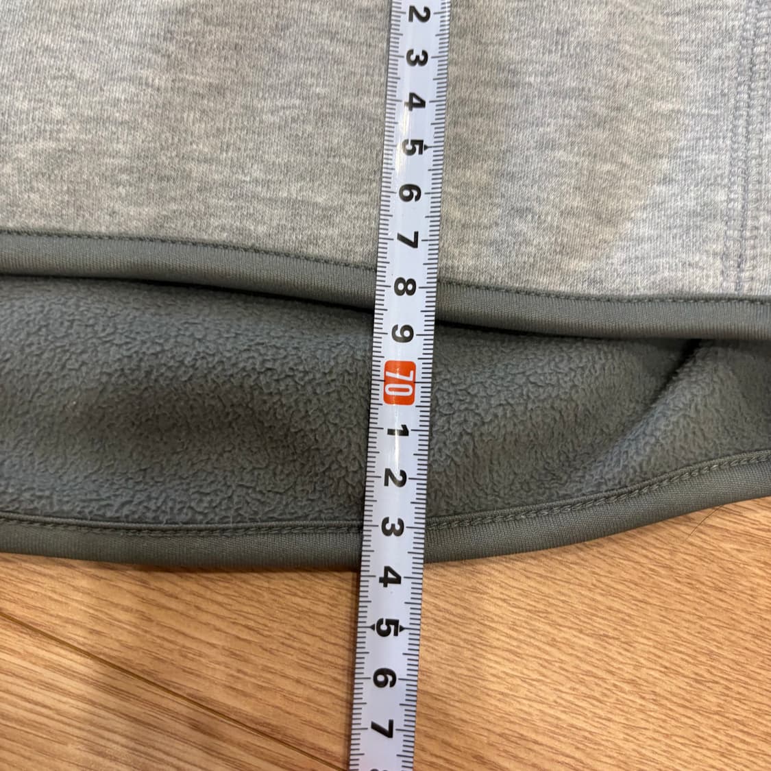 유니클로 후드집업 XL 회색 상품이미지8