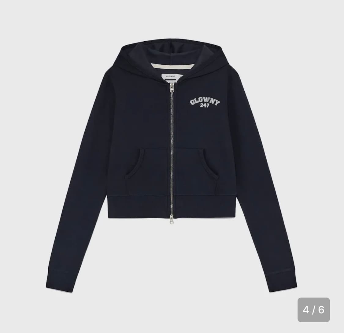 글로니 247 DAY SNUG ZIP UP - navy 상품이미지2