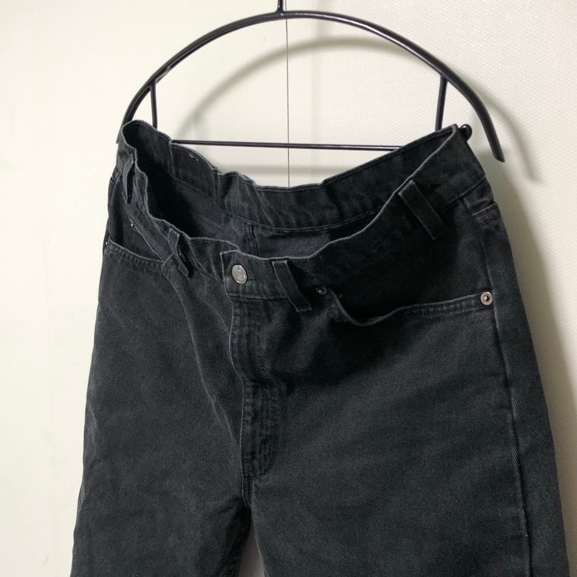 90s Made in USA 리바이스 오렌지탭 550 블랙 36 상품이미지2