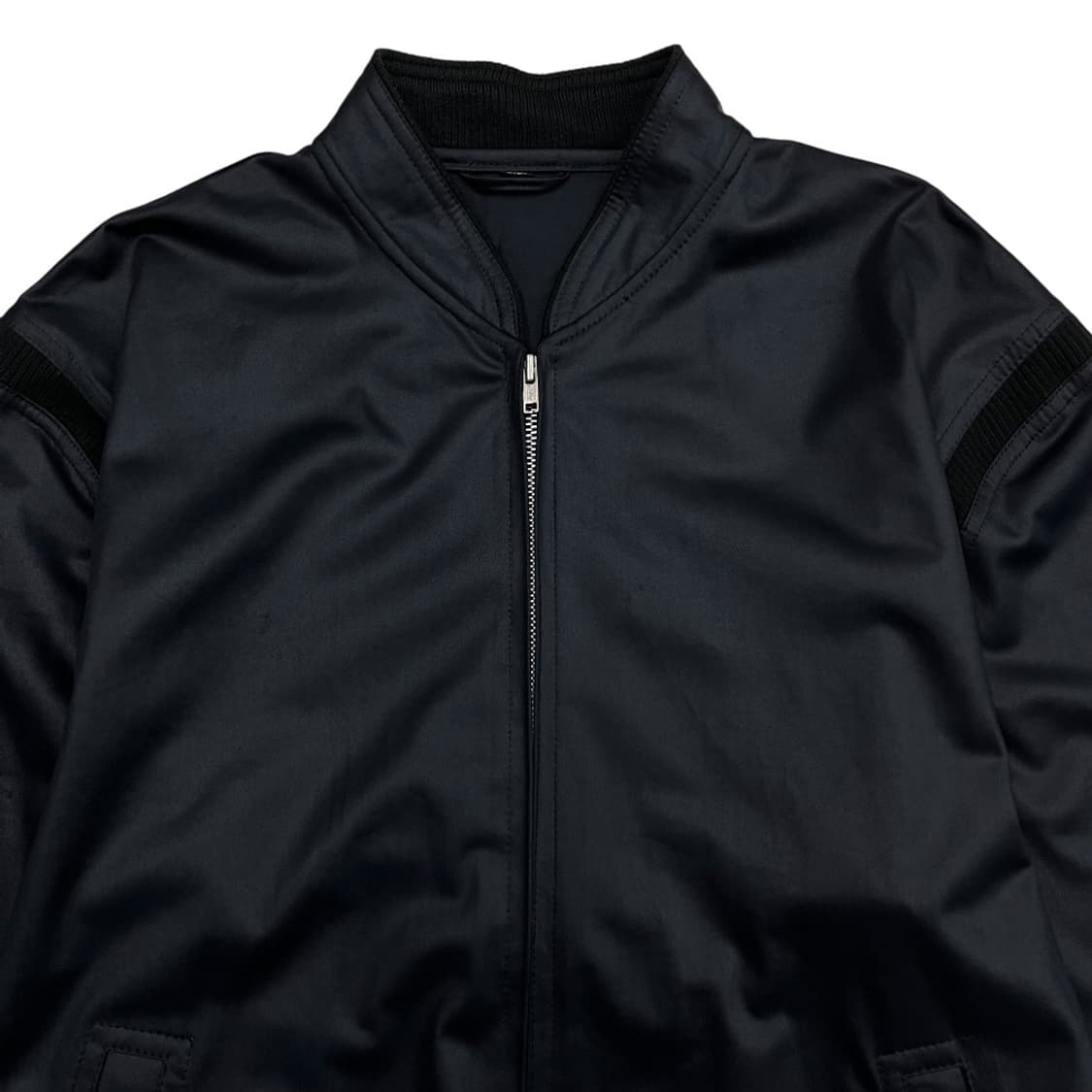 japan 빈티지 올블랙 트랙탑 상품이미지4