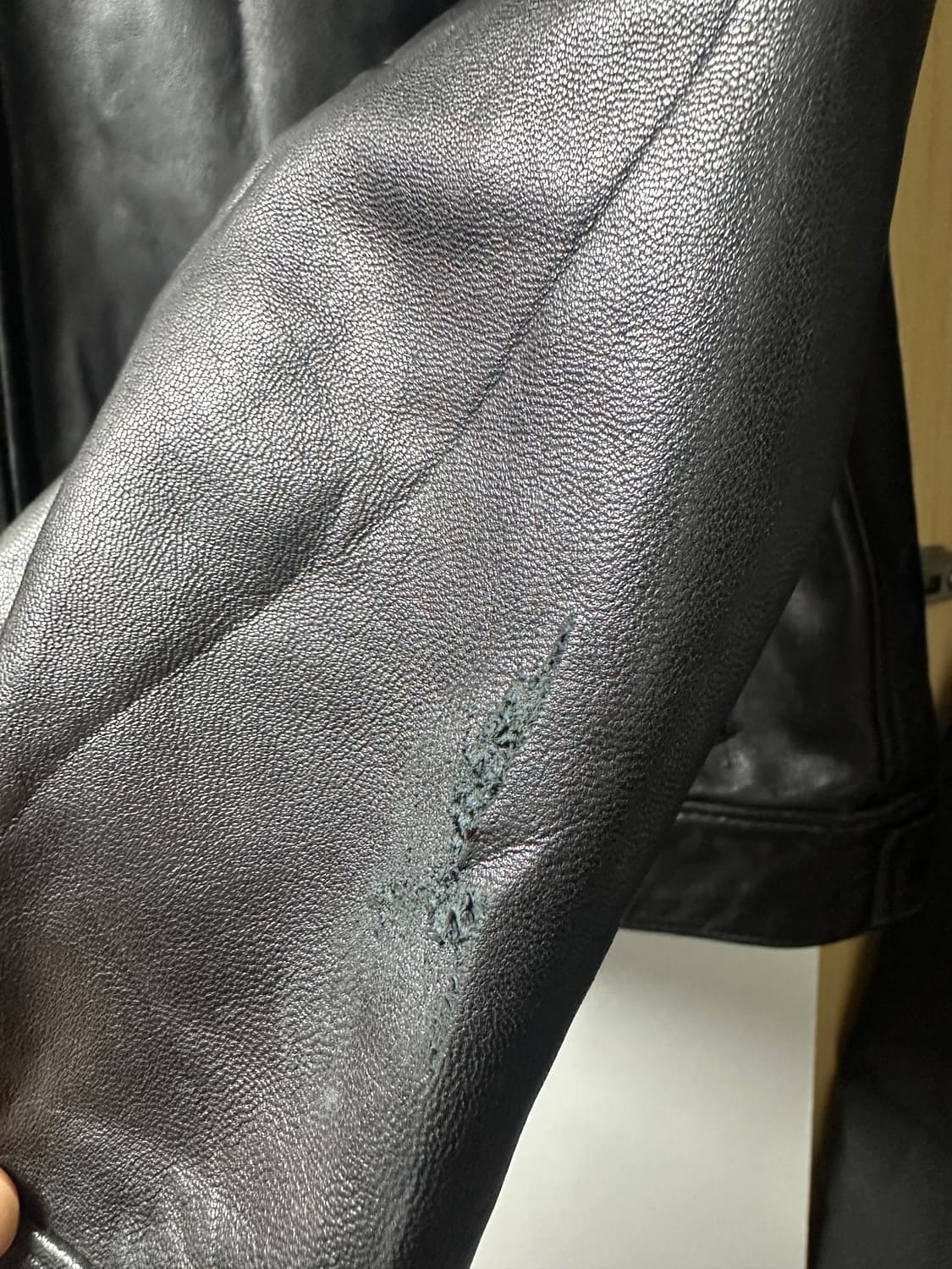 폴로 레더자켓 L사이즈 상품이미지3