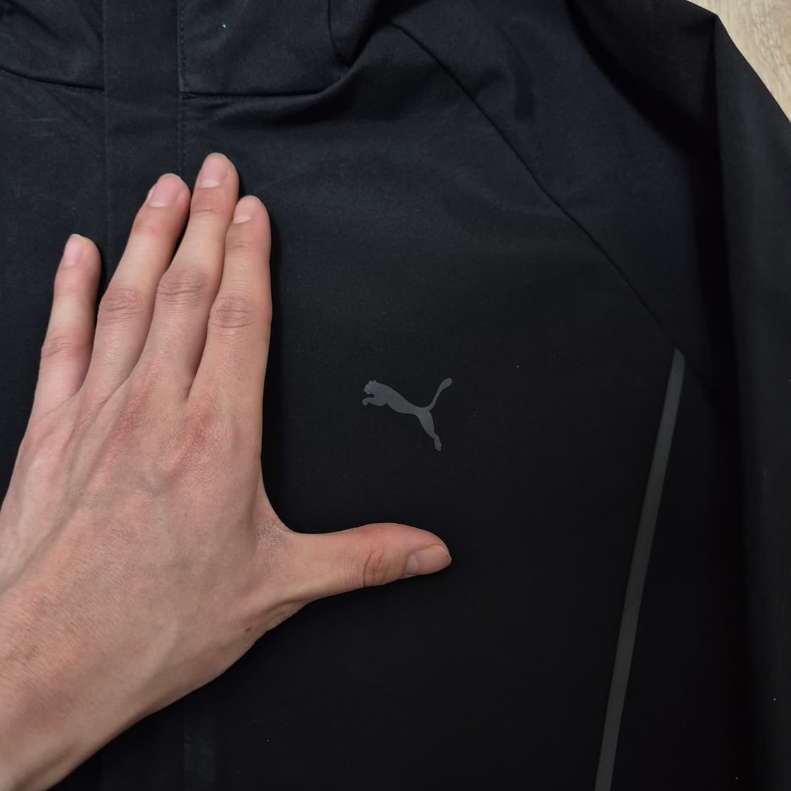 푸마 리핑캣 로고 바람막이 후드자켓 S(90) 상품이미지4