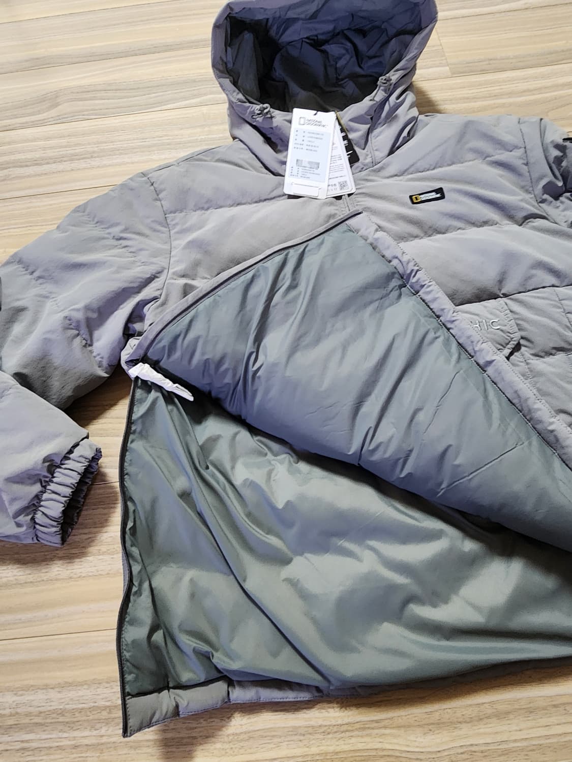 내셔널지오그래픽아노락다운점퍼오리털패딩L 상품이미지6