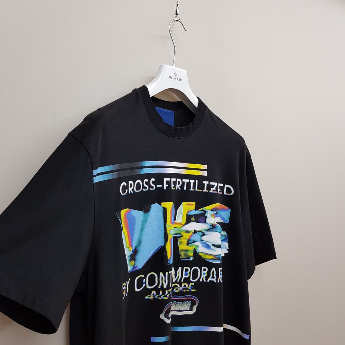 한섬 시스템옴므 그래픽 프린트 반팔 티셔츠 95사이즈 상품이미지3