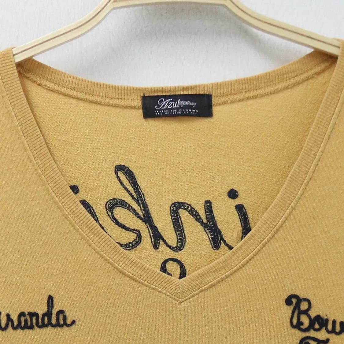 MOUSSY 브이넥 긴팔티셔츠 66208 상품이미지5