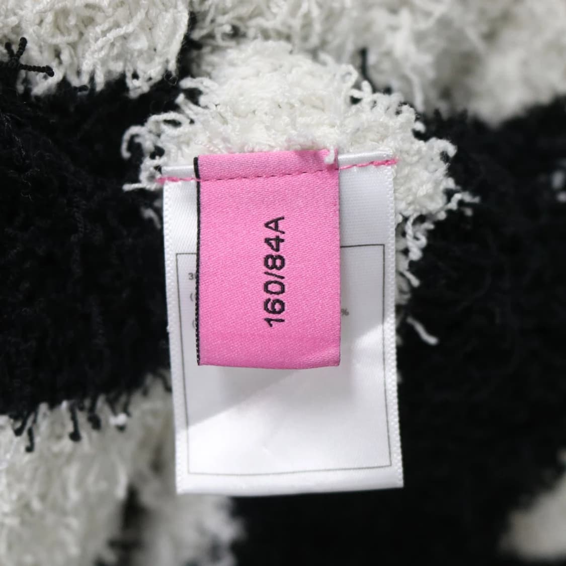 CHUU 부클 스트라이프 크롭니트 64610 상품이미지9