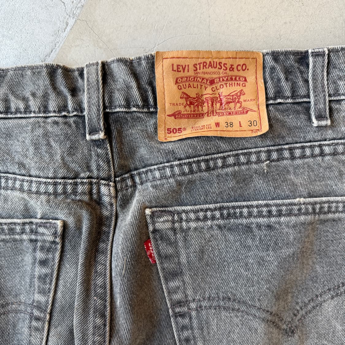 90s usa 리바이스 505 데님 팬츠 상품이미지7