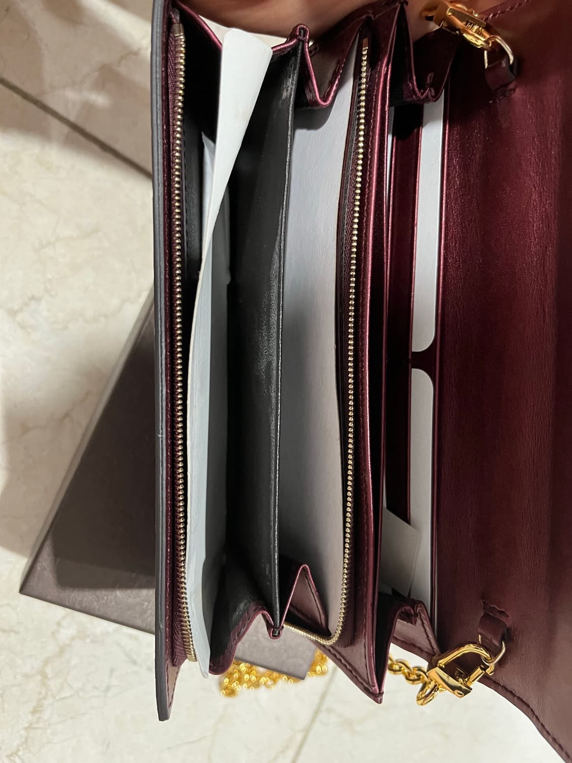 새상품)구찌 장지갑 체인  상품이미지2