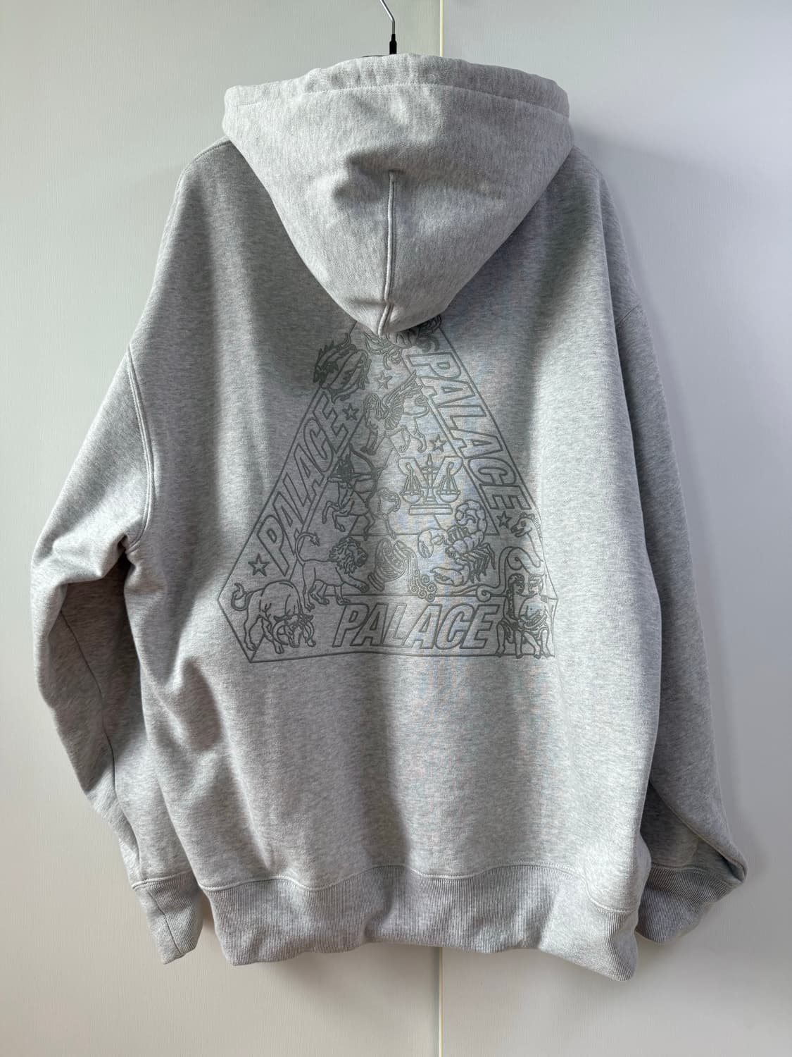Palace Zodiac Tri-Ferg Hood Grey Marl 상품이미지2