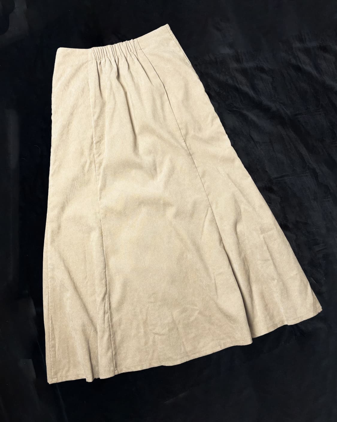 일본빈티지 GU 단추 롱스커트 상품이미지2