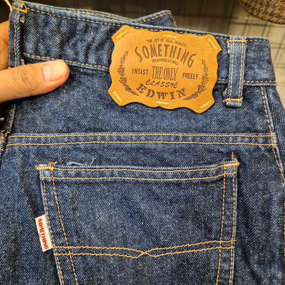 여성26~27인치 에드윈 썸씽 새미핏 청바지  상품이미지3