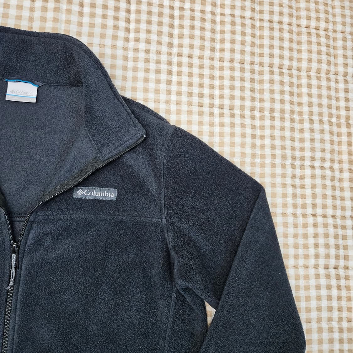 컬럼비아 기모 플리츠 집업자켓 남자100 상품이미지3