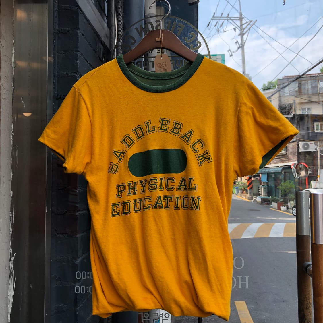 60/70s Reversible T-shirt-L 상품이미지4