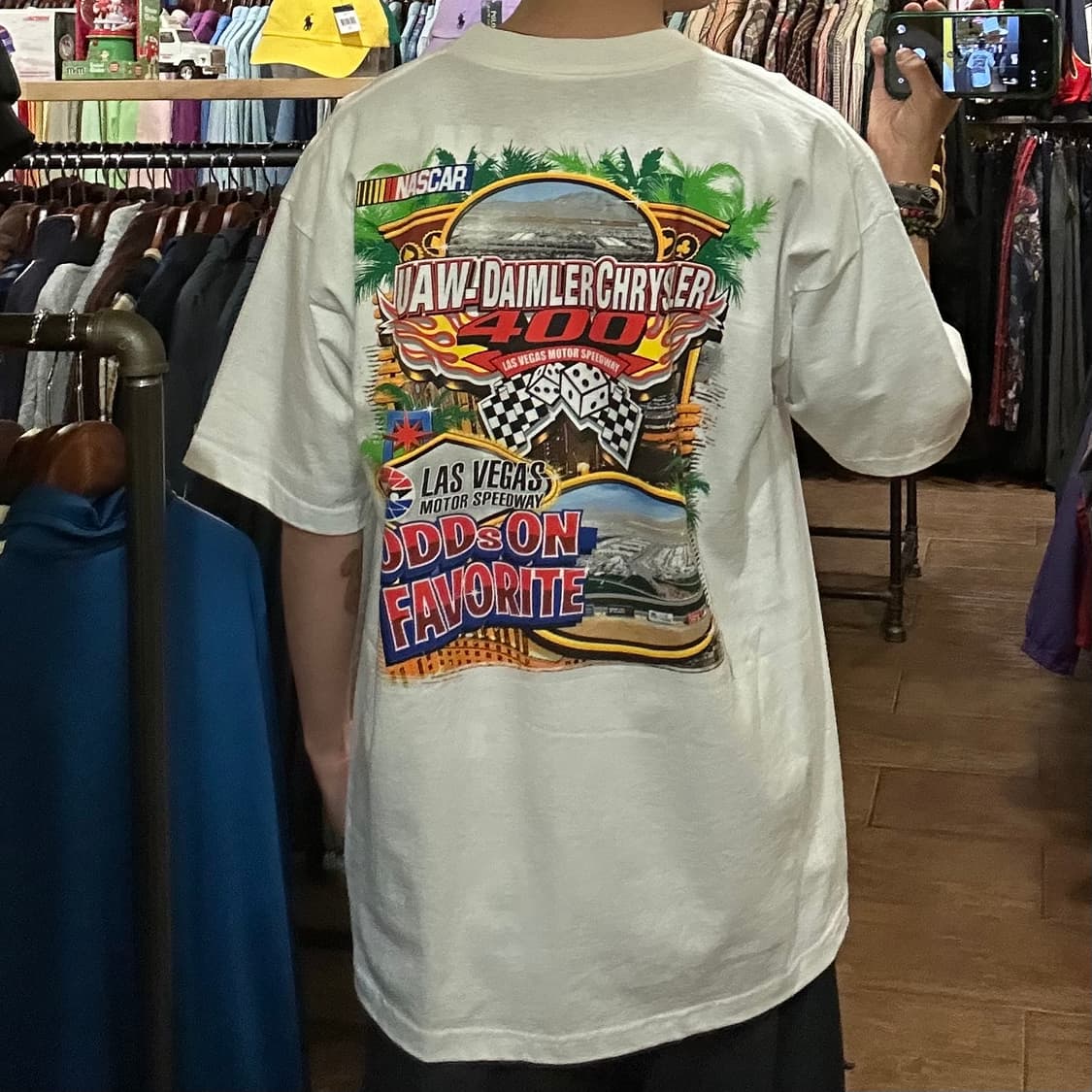 [HI] 빈티지 카 반팔티 화이트 상품이미지5