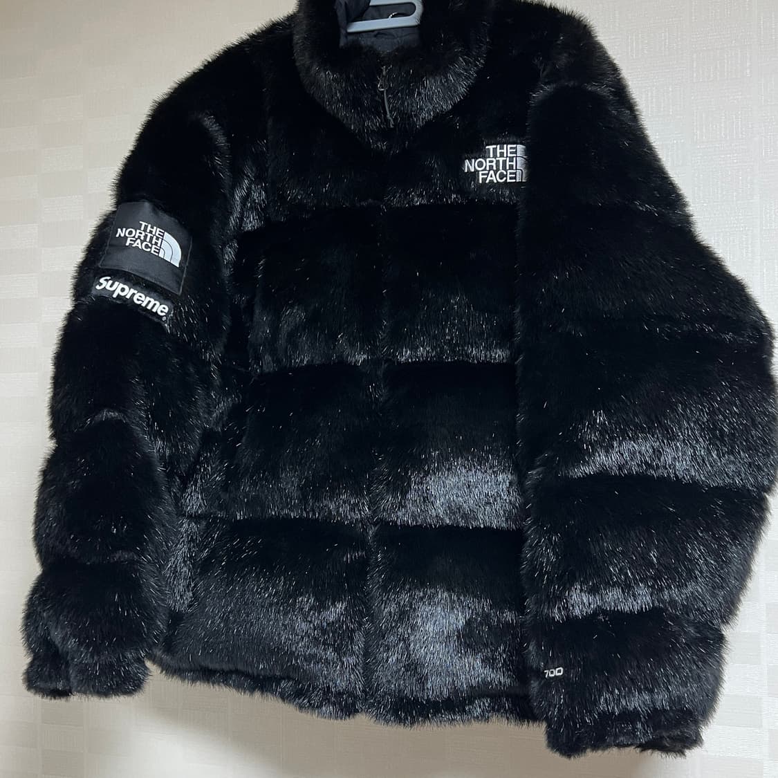 슈프림 노스페이스 퍼눕시 블랙 상품이미지4