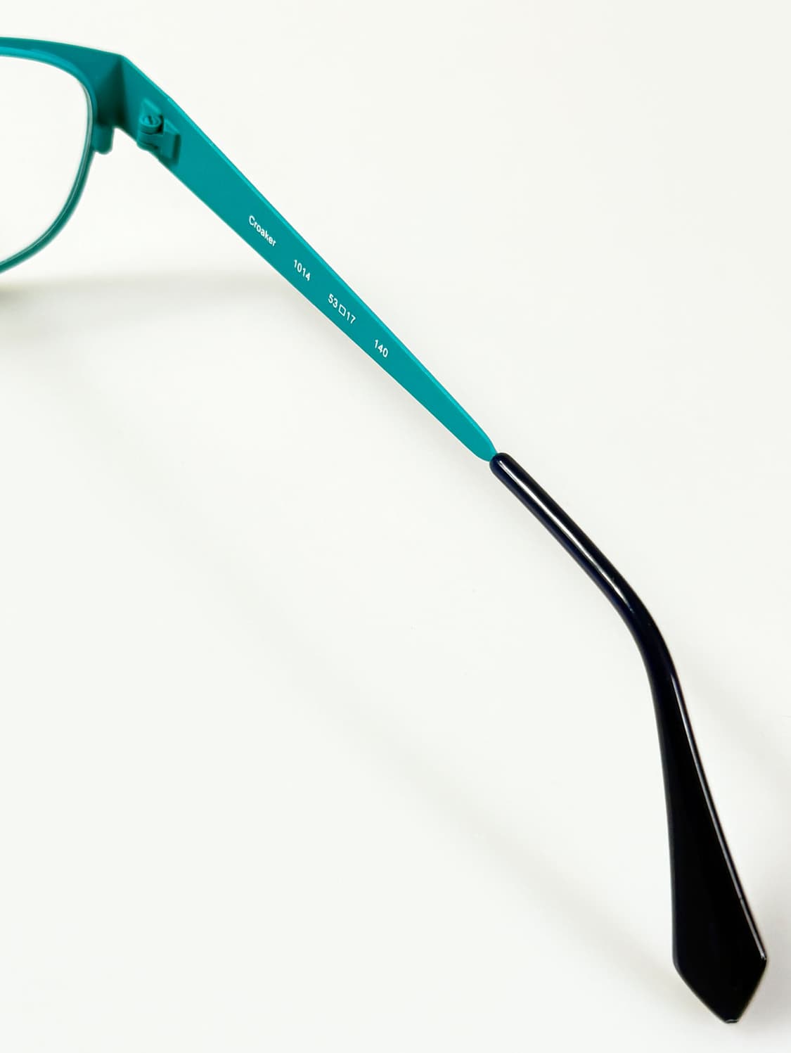 유럽제 LOUIS BELGIUM 블루 메탈 스퀘어 빈티지 안경 상품이미지6