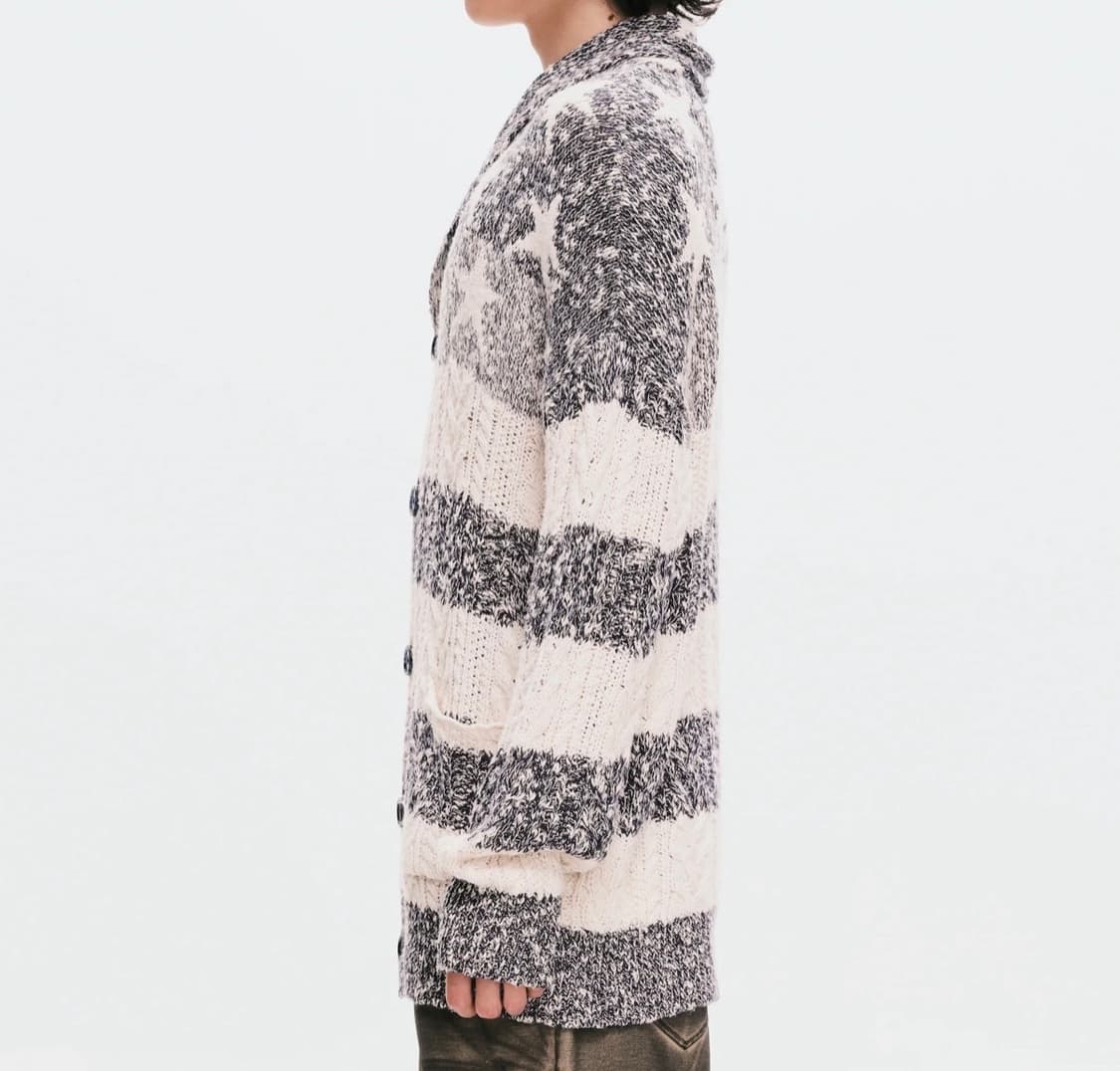 (M) GUESS USA 게스 아메리칸 케이블 니트 가디건 상품이미지9