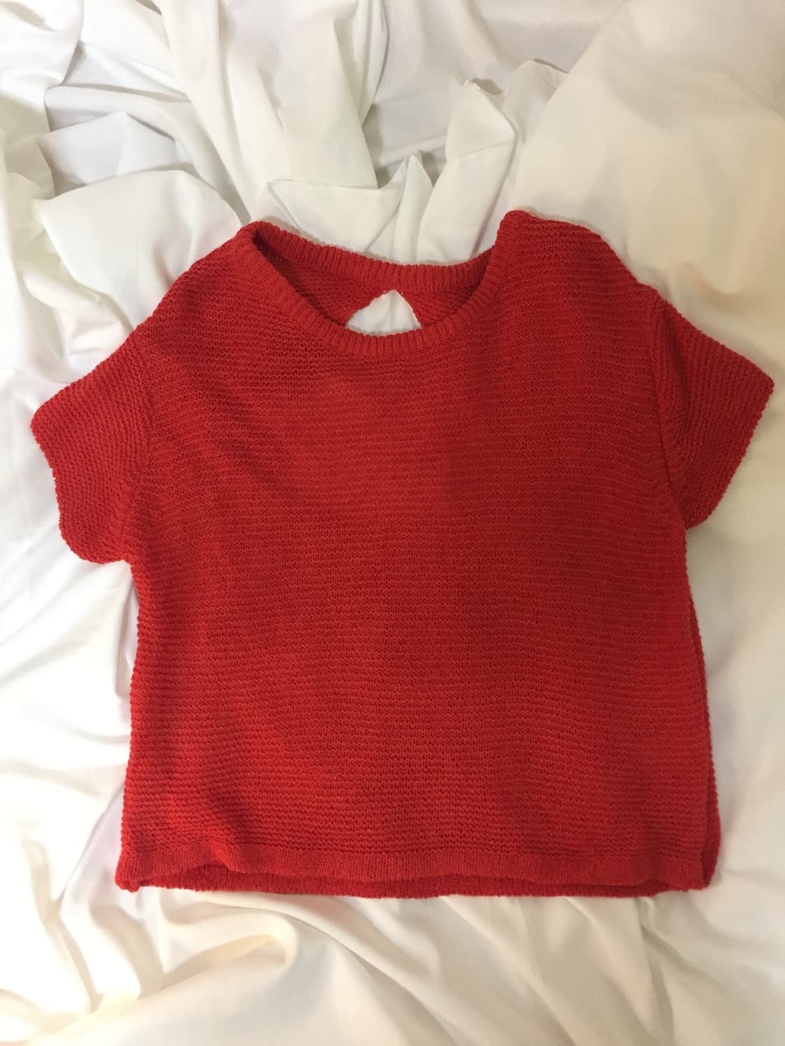 백리스 반팔 니트 상품이미지6