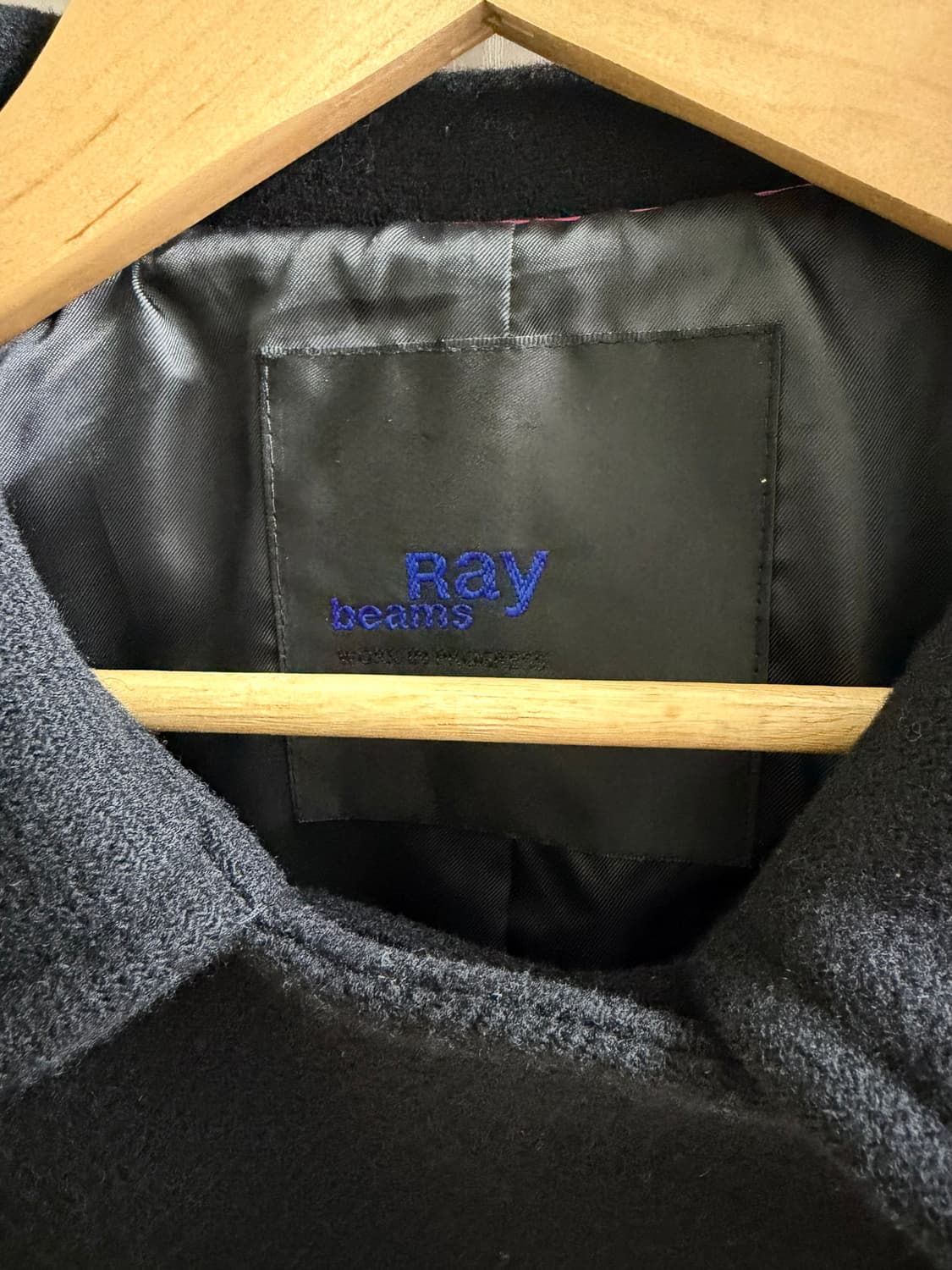 빔즈 빈티지 숏코트 블랙 상품이미지2