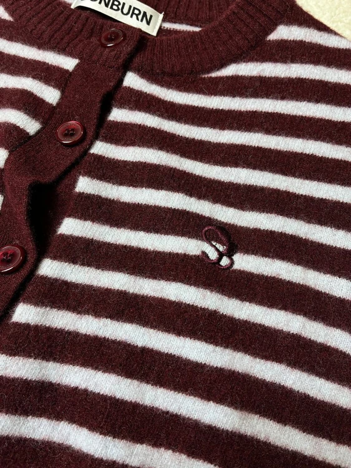 선번프로젝트 25FW 캐시미어 블렌드 라운드 가디건 PN6310 상품이미지5