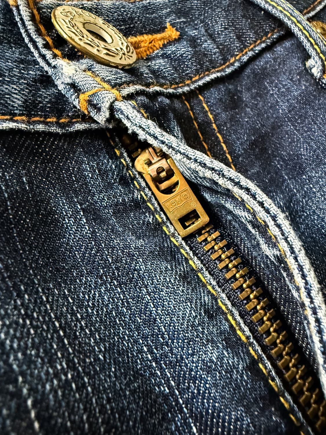 Vintage Levi's 502 Washing Denim Pants 상품이미지5