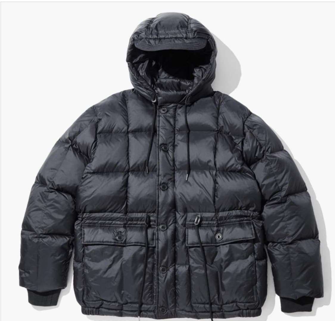 아웃스탠딩 구스다운 카라코람 패딩 블랙 1 상품이미지2