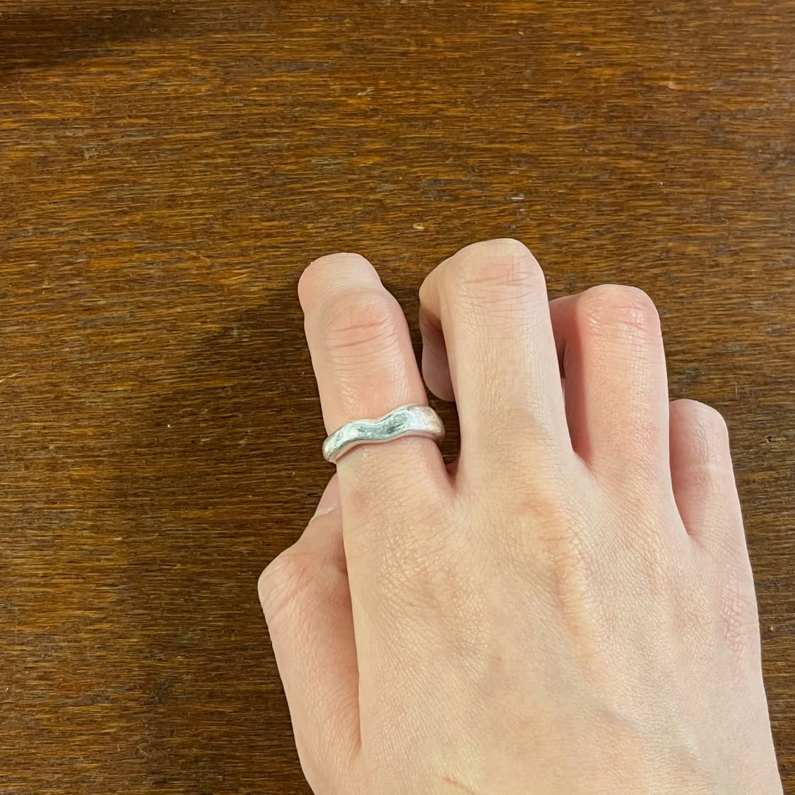 새상품 여성 신주 불규칙 반지  상품이미지5