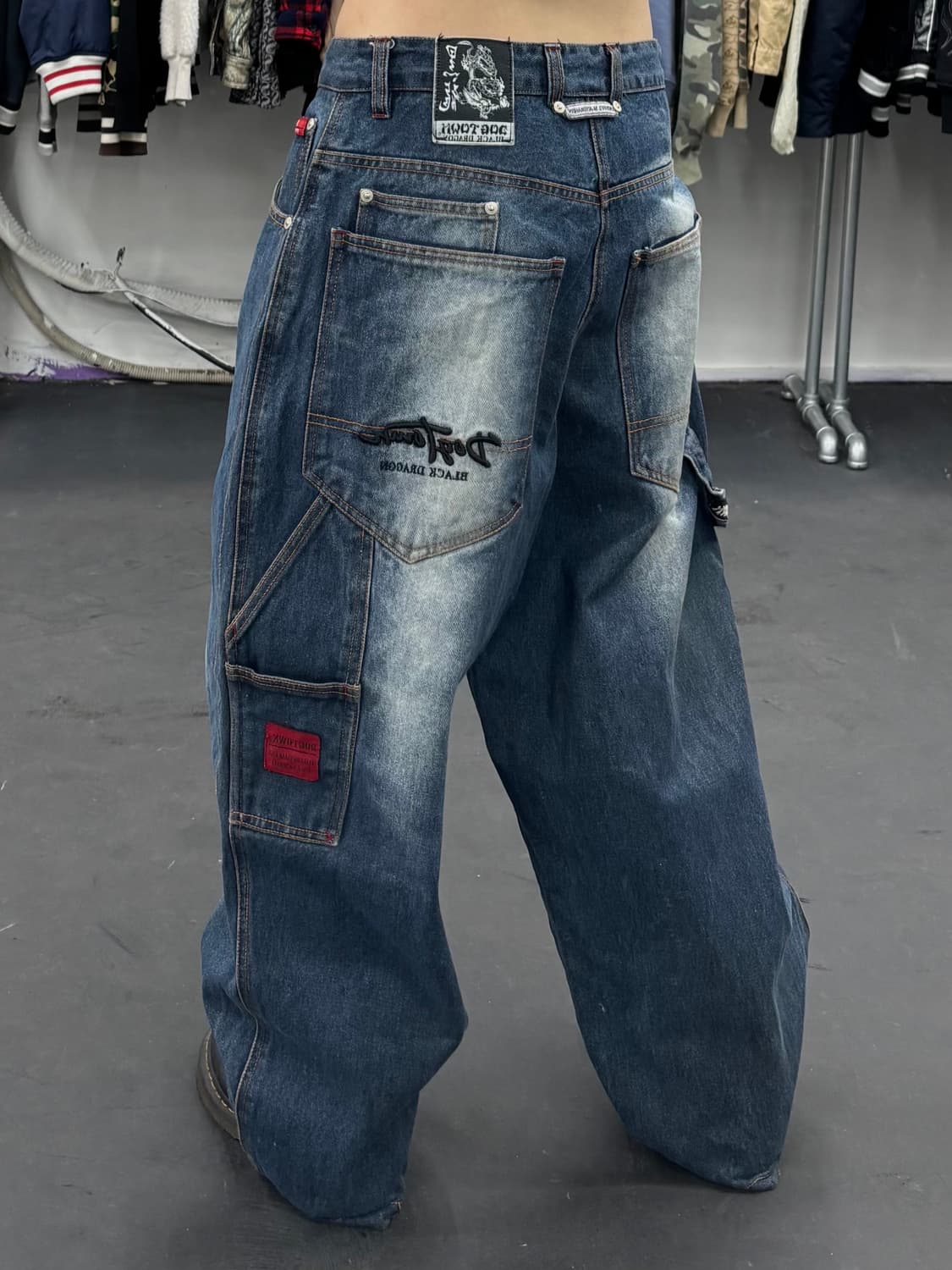 도그타운 블랙드래곤 카펜터 데님팬츠 상품이미지1