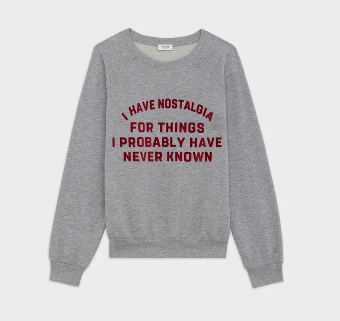 [BTS 지민님 착용] 셀린느 20ss 노스탤지아 스웻셔츠 상품이미지2