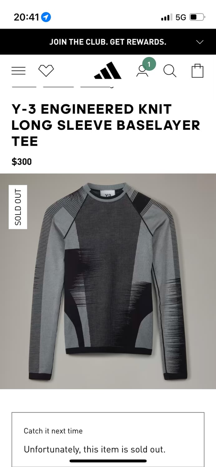 Y-3 자카드 상품이미지1