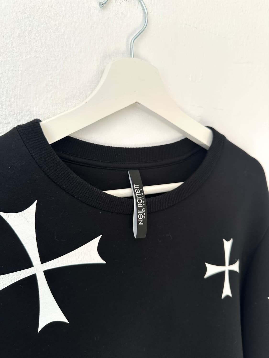 닐바렛 아카이브 크로스 지퍼 블랙 맨투맨 상품이미지7