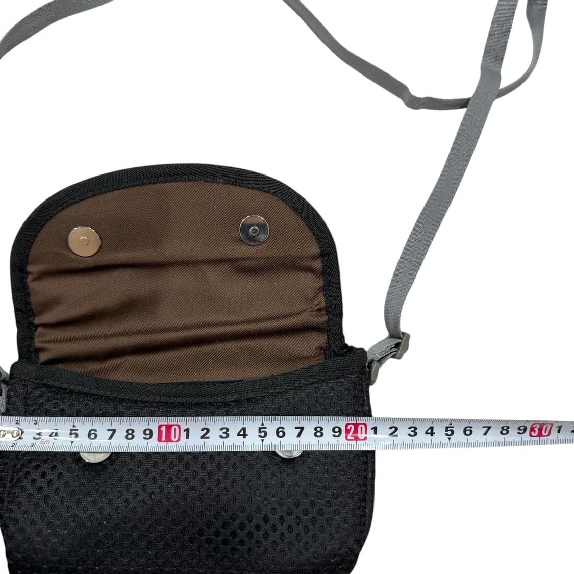 미스치프 쿠션 미니 크로스백 가방 블랙 상품이미지6