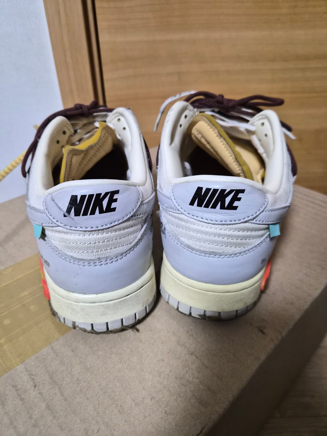 나이키 x 오프화이트 덩크로우 280 로트46 상품이미지5