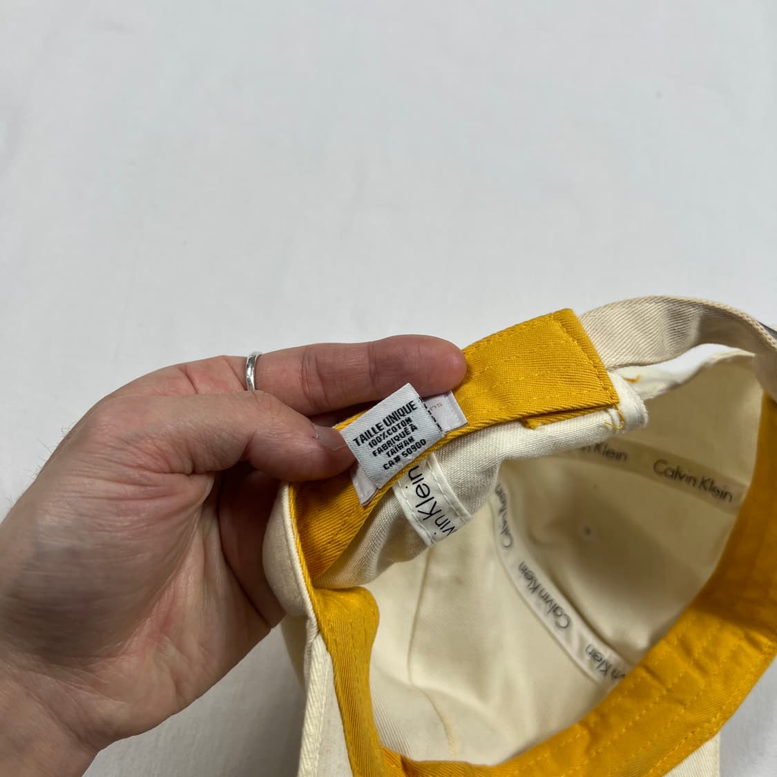 캘빈클라인 calvin klein ck 로고 캡 모자 상품이미지8