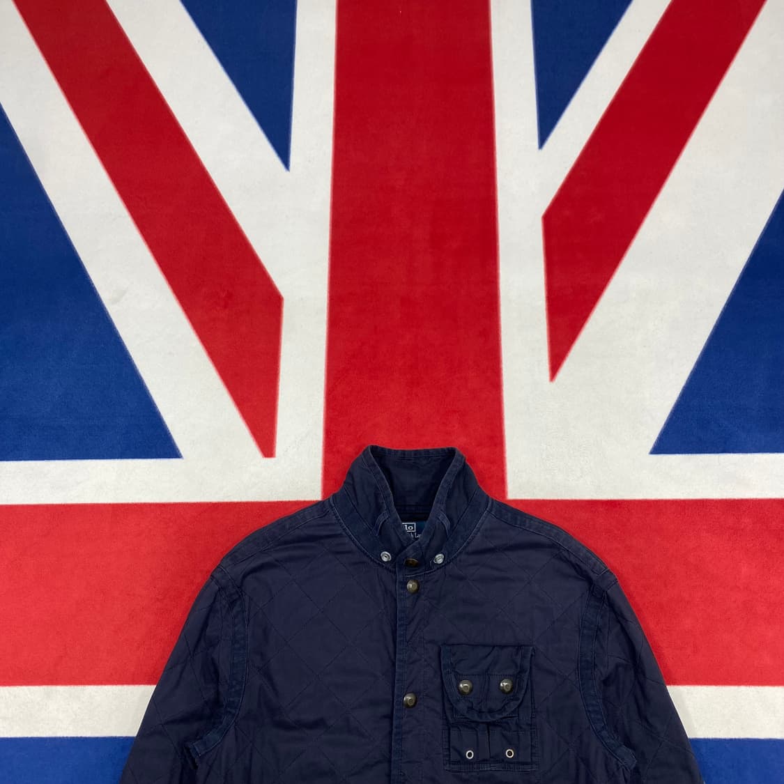 폴로 밀리터리 퀼팅 자켓  M 상품이미지2