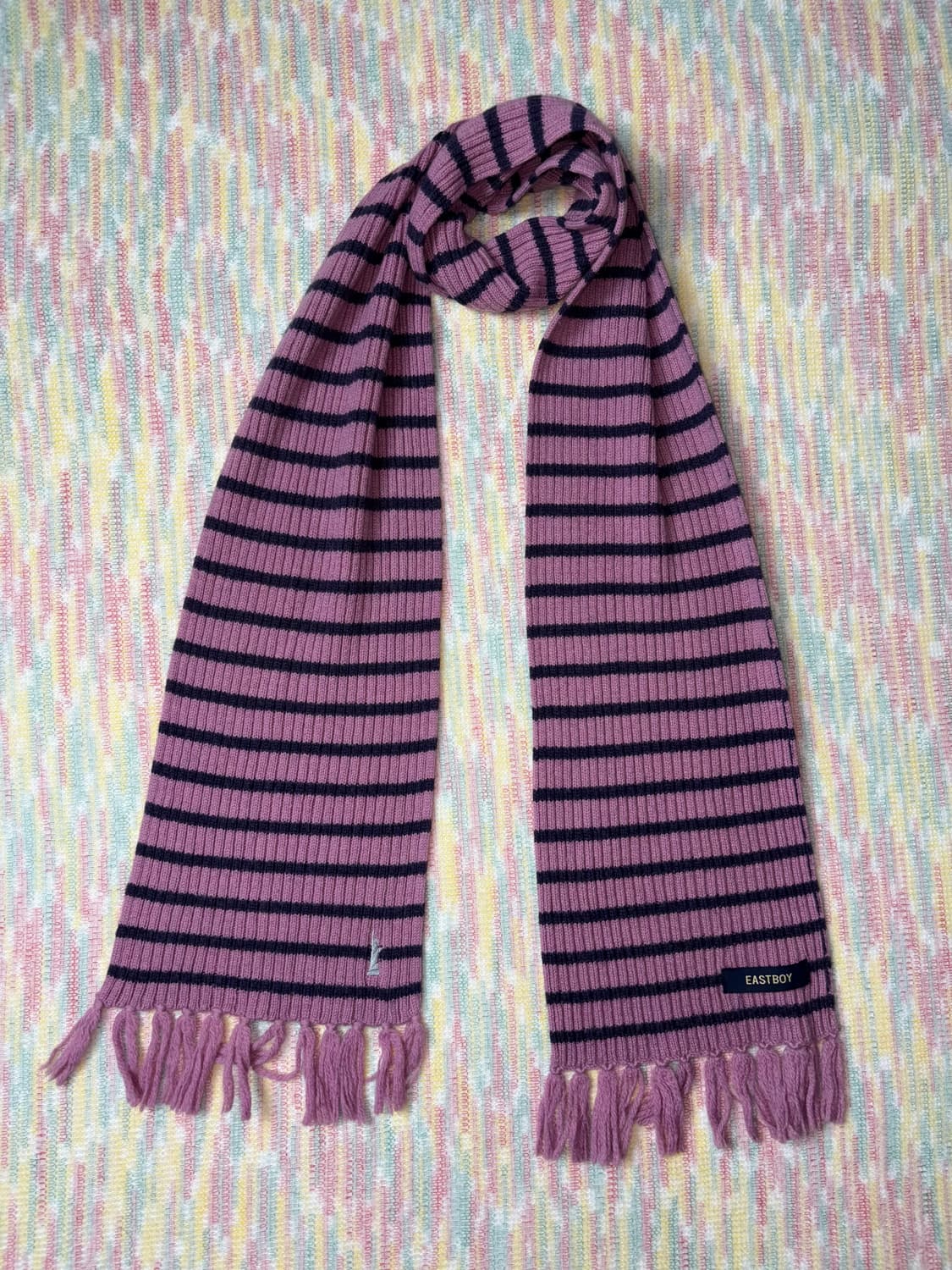 east boy 핑크 퍼플 머플러 상품이미지1