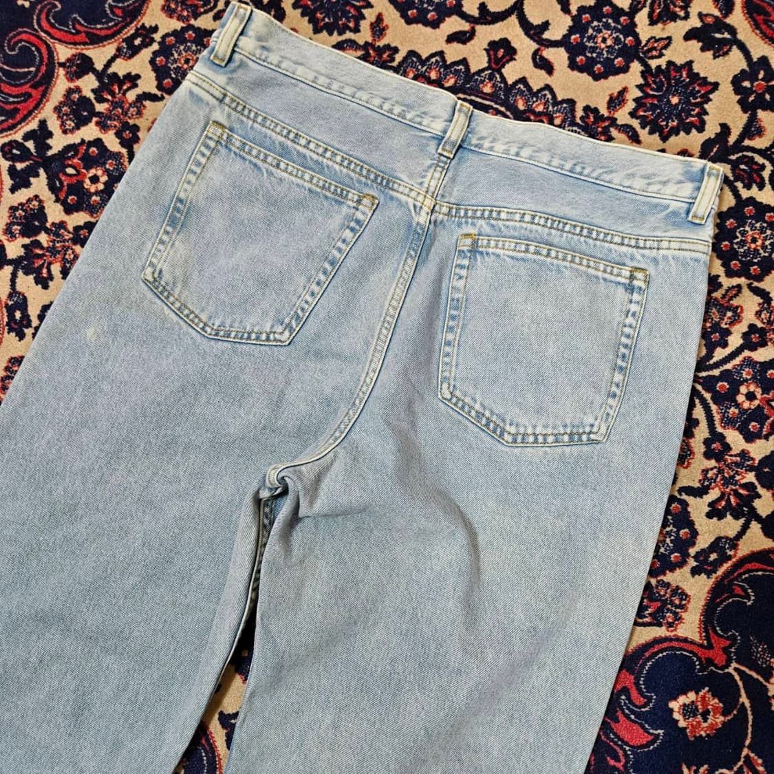 코스(COS) 라이트 블루 릴렉시드 데님 청바지 33 상품이미지3