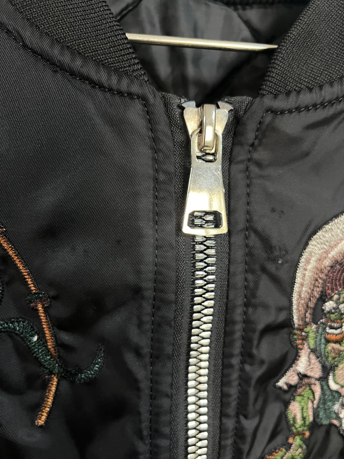 일본 풍신, 뇌신 자수 집업자켓 95~100 상품이미지6