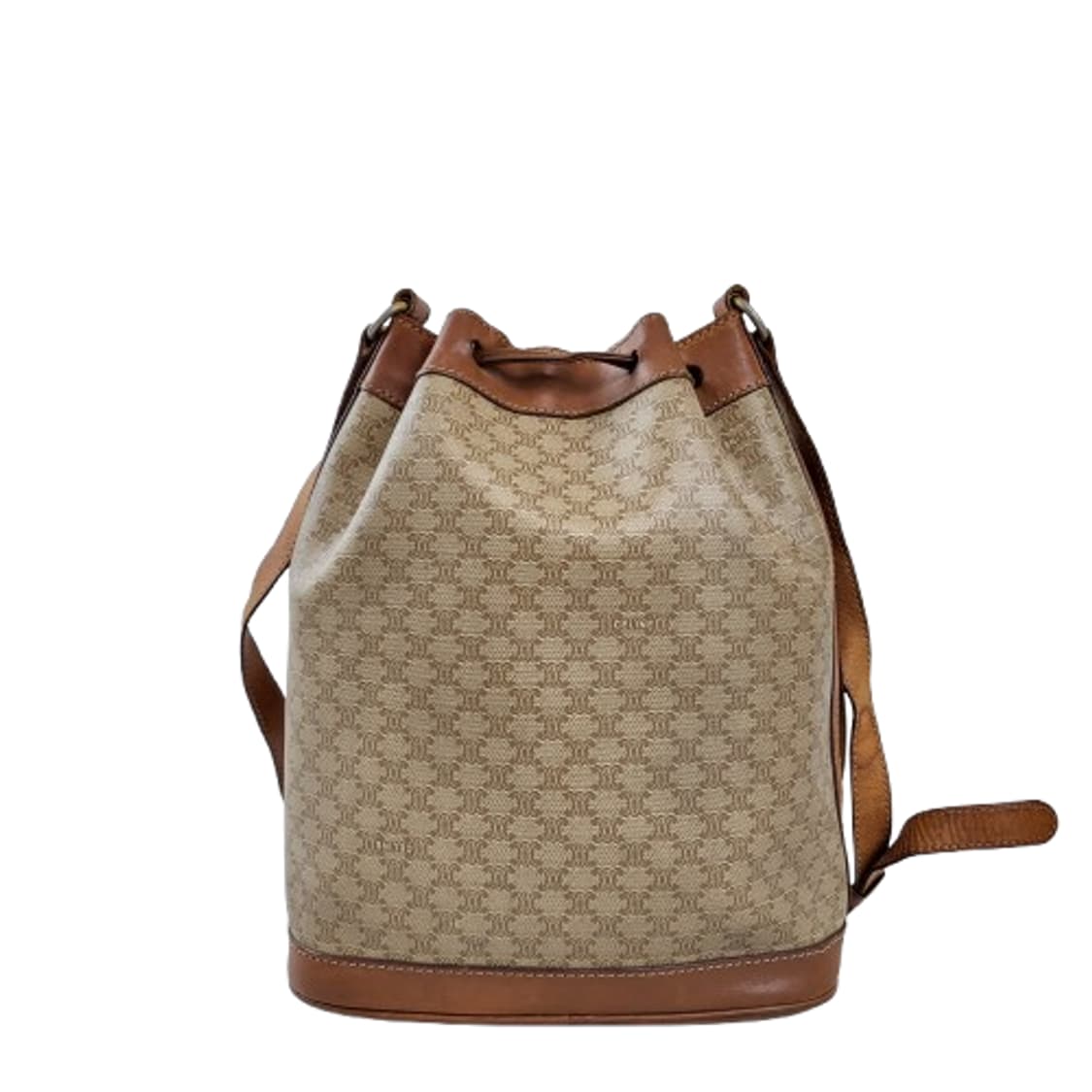 정품 셀린느 빈티지 마카담 드로우스트링 버킷백 상품이미지8