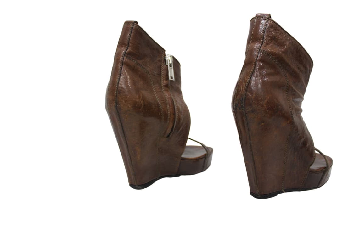 RICK OWENS 릭오웬스 컷아웃 웨지 부츠 상품이미지4