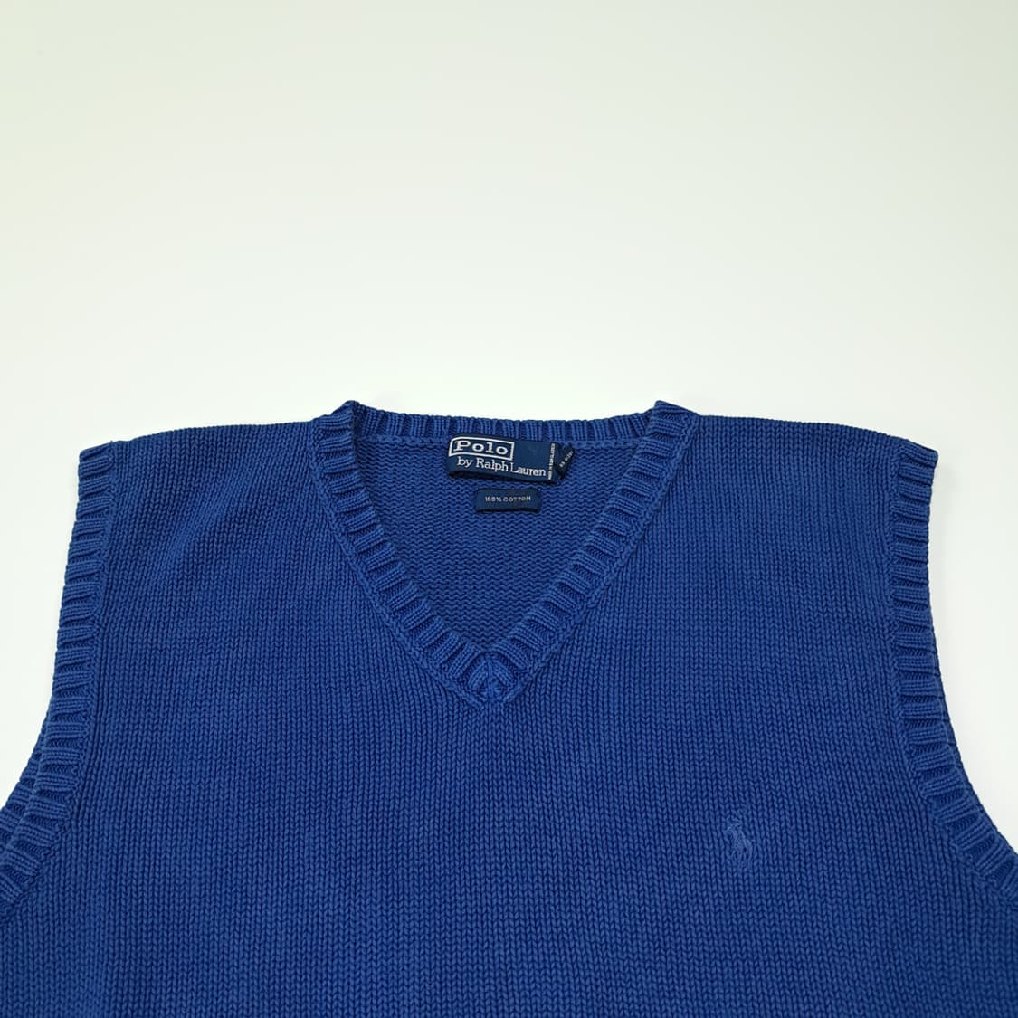 CL154 M 폴로 100% 코튼 니트 베스트 상품이미지2