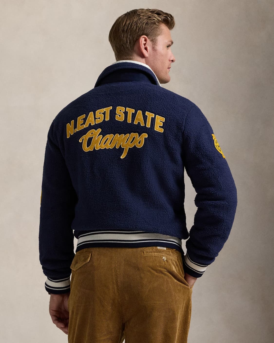 폴로 바시티 풋볼 플리스 자켓 M(100) 상품이미지8