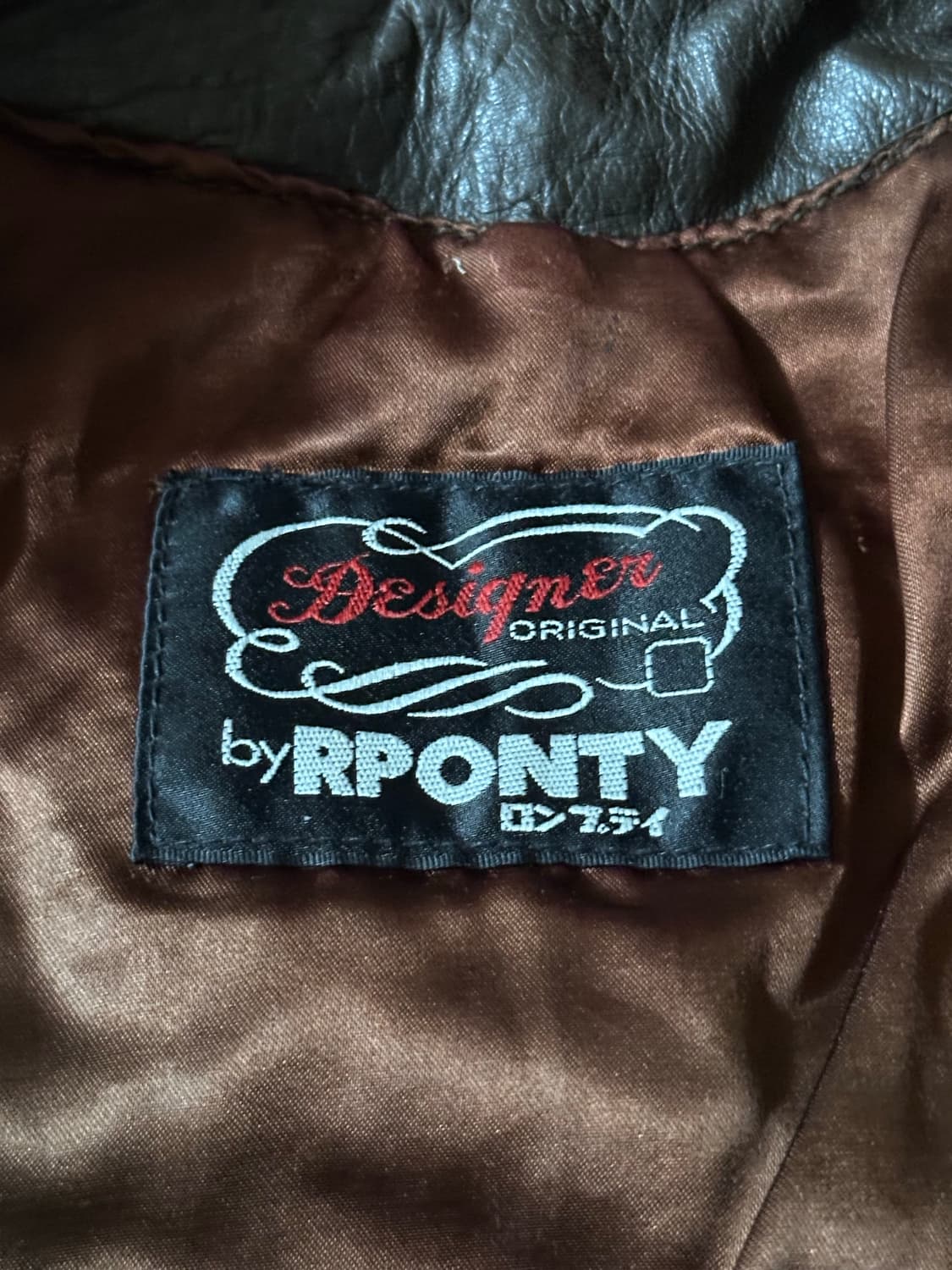 RPONTY 일본산  – 빈티지 양가죽 봄버자켓  상품이미지5