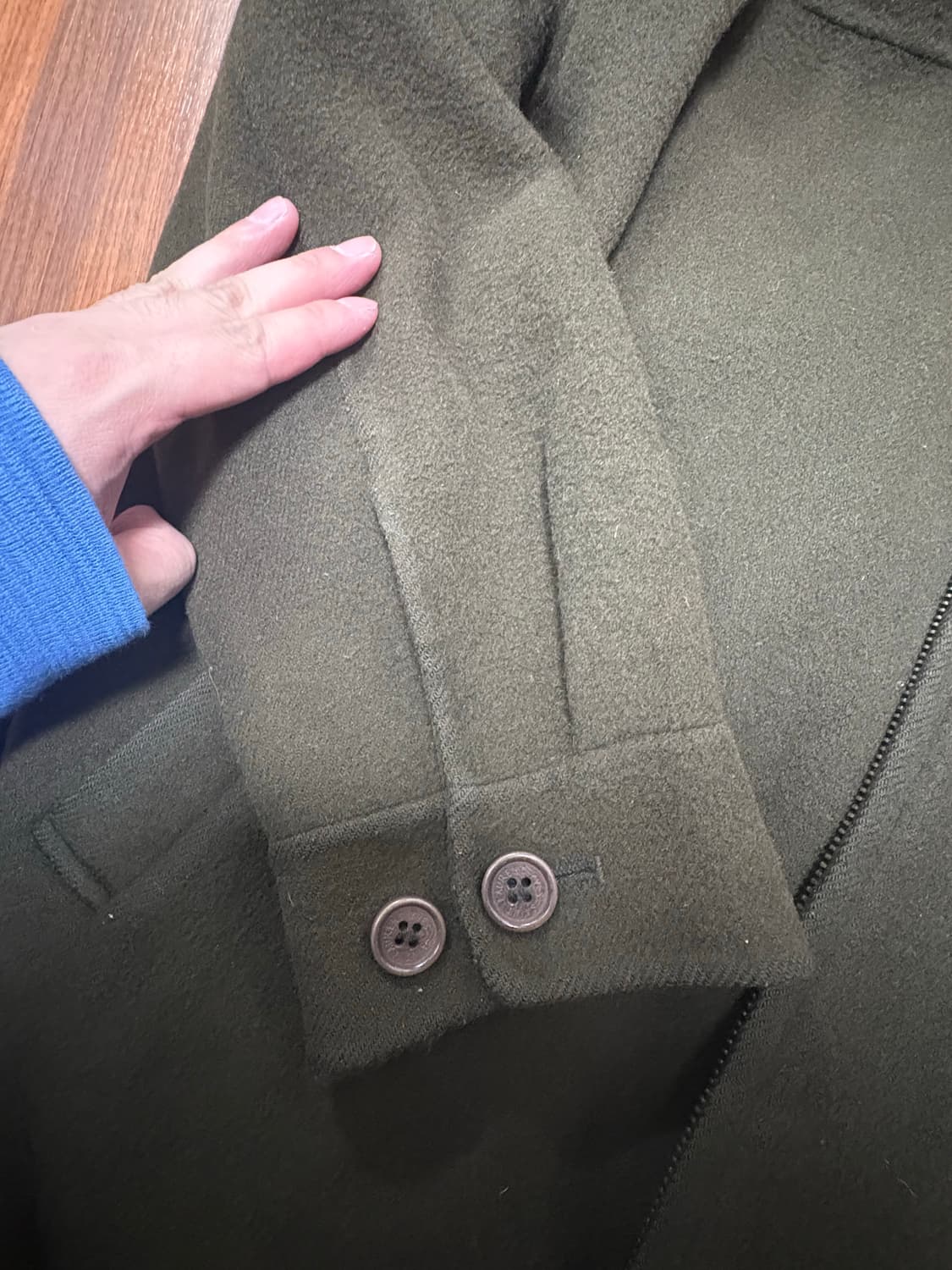 입생로랑 울 해링턴 자켓 상품이미지6