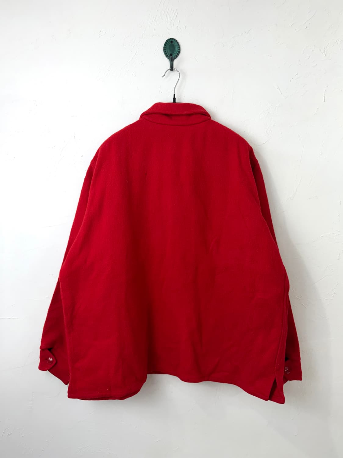 60s MONTEREY 레드 울 셔츠 상품이미지4