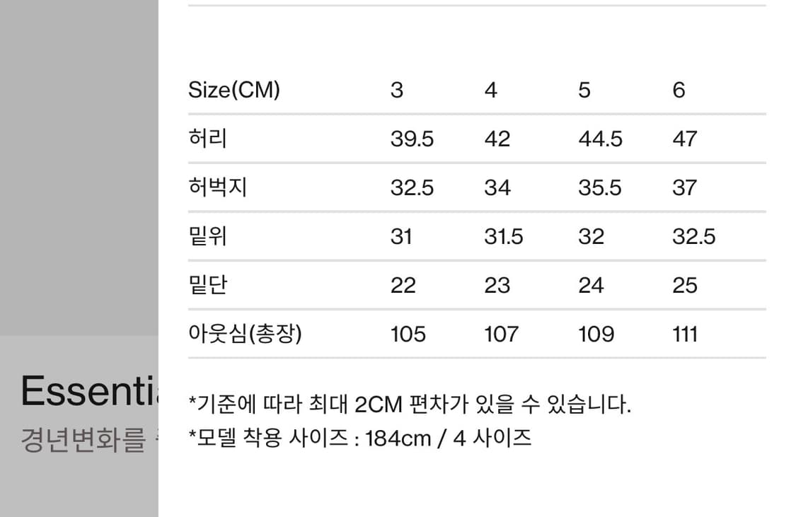 브라운야드 Essential Denim 상품이미지2