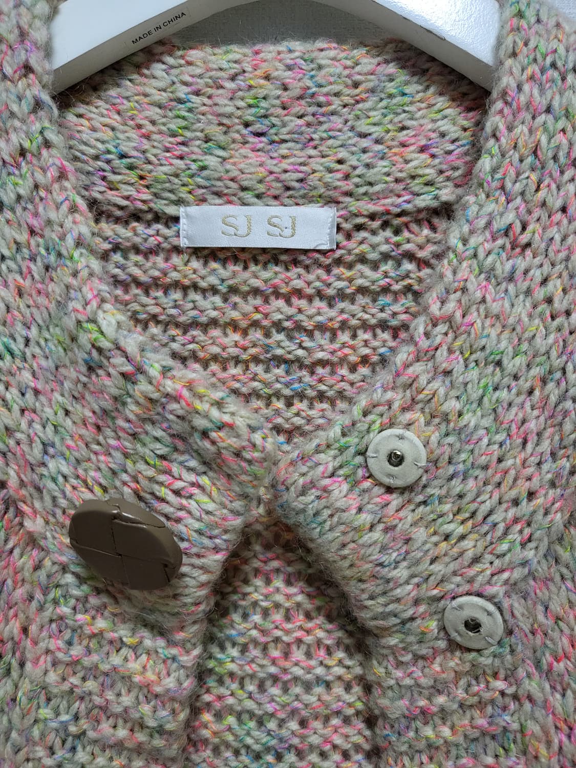 SJ SJ 니트 코트 Free 보관만한 새제품 상품이미지2