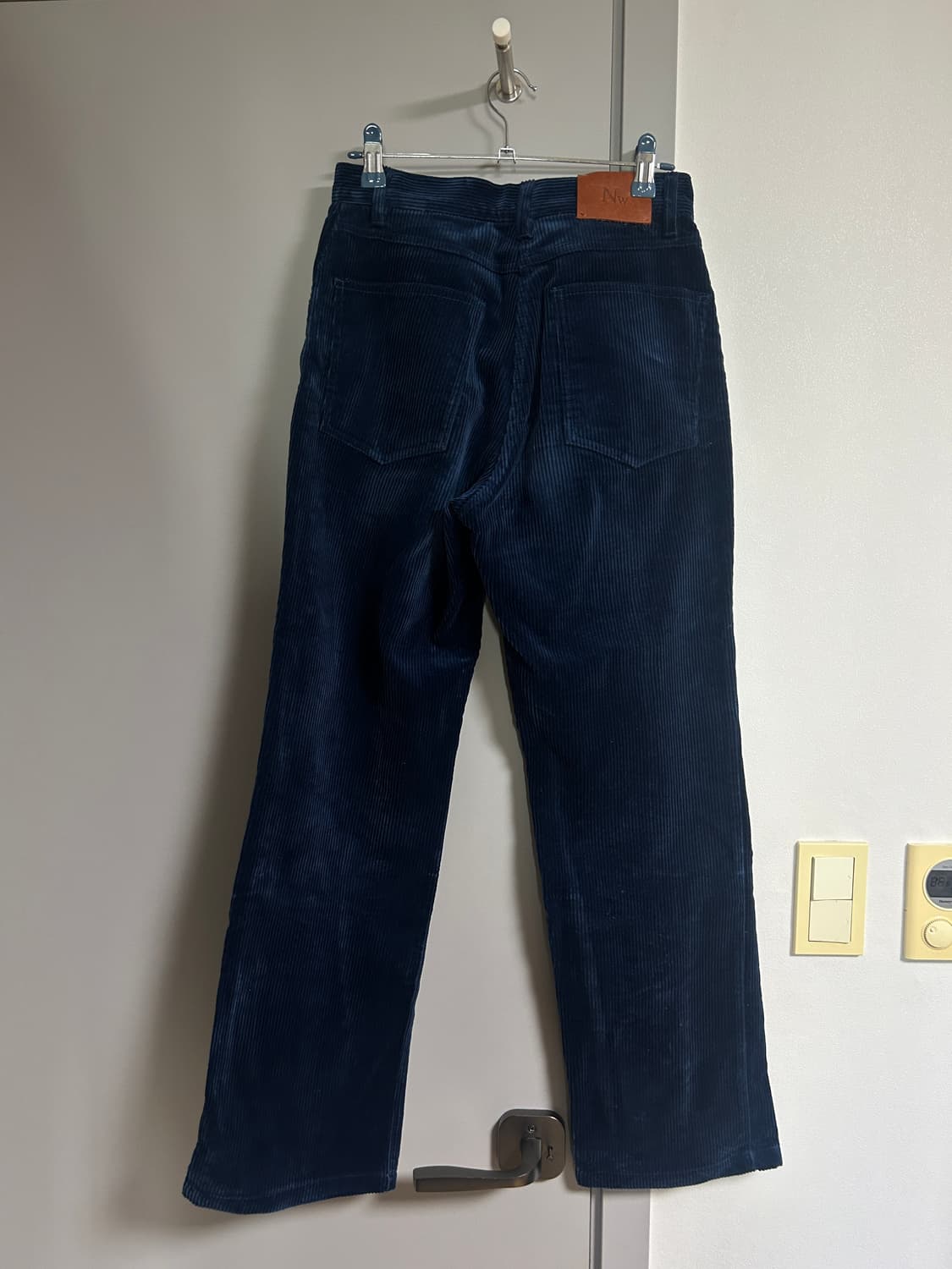 낫띵리튼 네이비 코듀로이 팬츠 s 상품이미지2